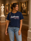 Smithsonian Institution Est. 1846 Navy Blue Graphic T-Shirt