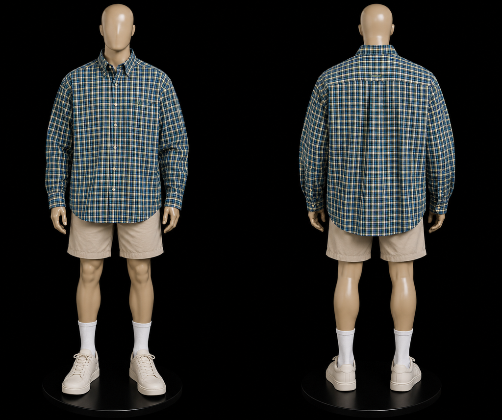 Ariat Pro Series Men's Long Sleeve Plaid Western Button-Up Shirt, Size XXL