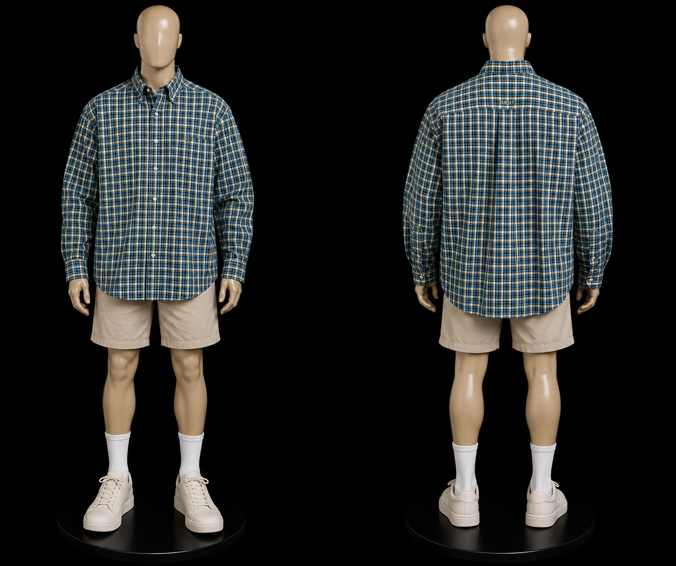 Ariat Pro Series Men's Long Sleeve Plaid Western Button-Up Shirt, Size XXL