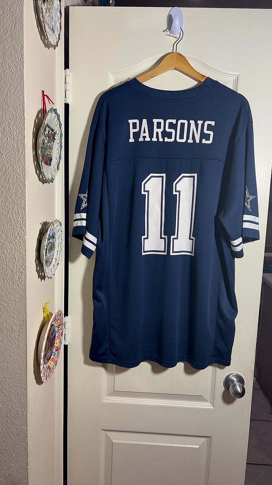 Dallas Cowboys Micah Parsons #11 NFL Team Apparel Jersey, Men's XL