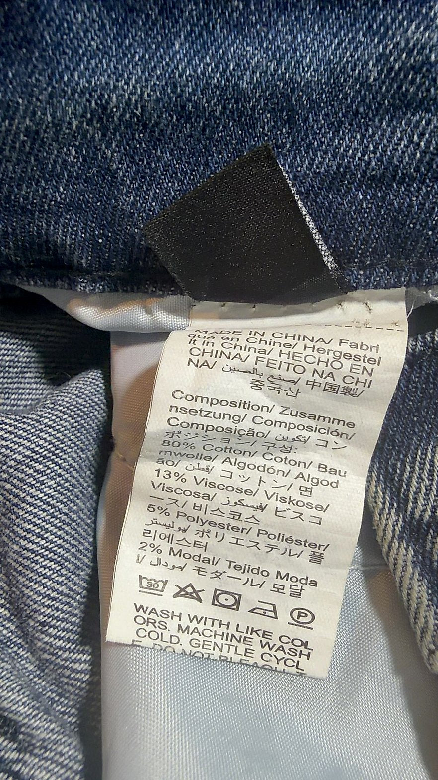 Denim Cargo Maxi Skirt with Patchwork Panels, Raw Frayed Hem, and Grommet Strap Details, Y2K Grunge Style