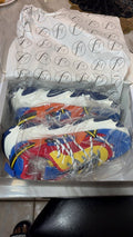 JAVA Multicolor Chunky Dad Sneakers, Red/Yellow/Blue Colorblock, New in Box