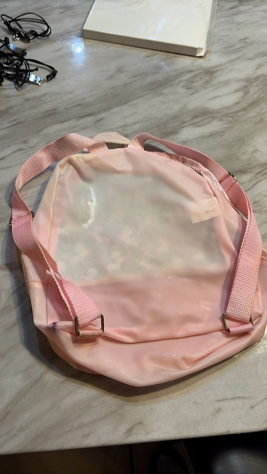 Juicy Couture Kids Pink Holographic Unicorn Mini Backpack