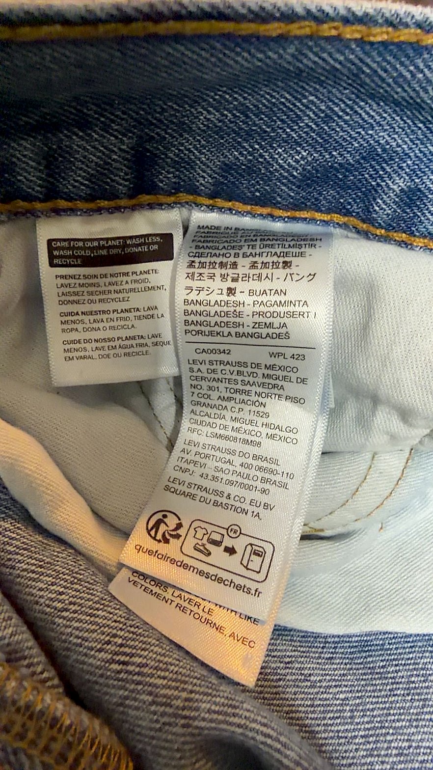 Levi's 550 Relaxed Fit Men's Jeans, Light Stonewash, W38 L32