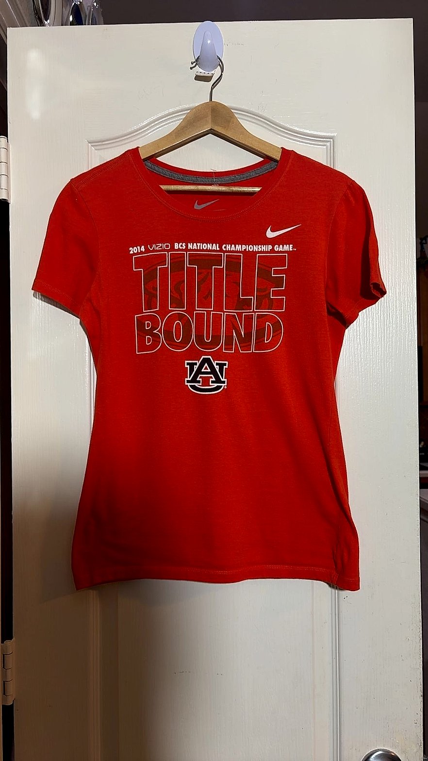 Nike 2014 BCS National Championship Auburn Tigers "Title Bound" Women's T-Shirt