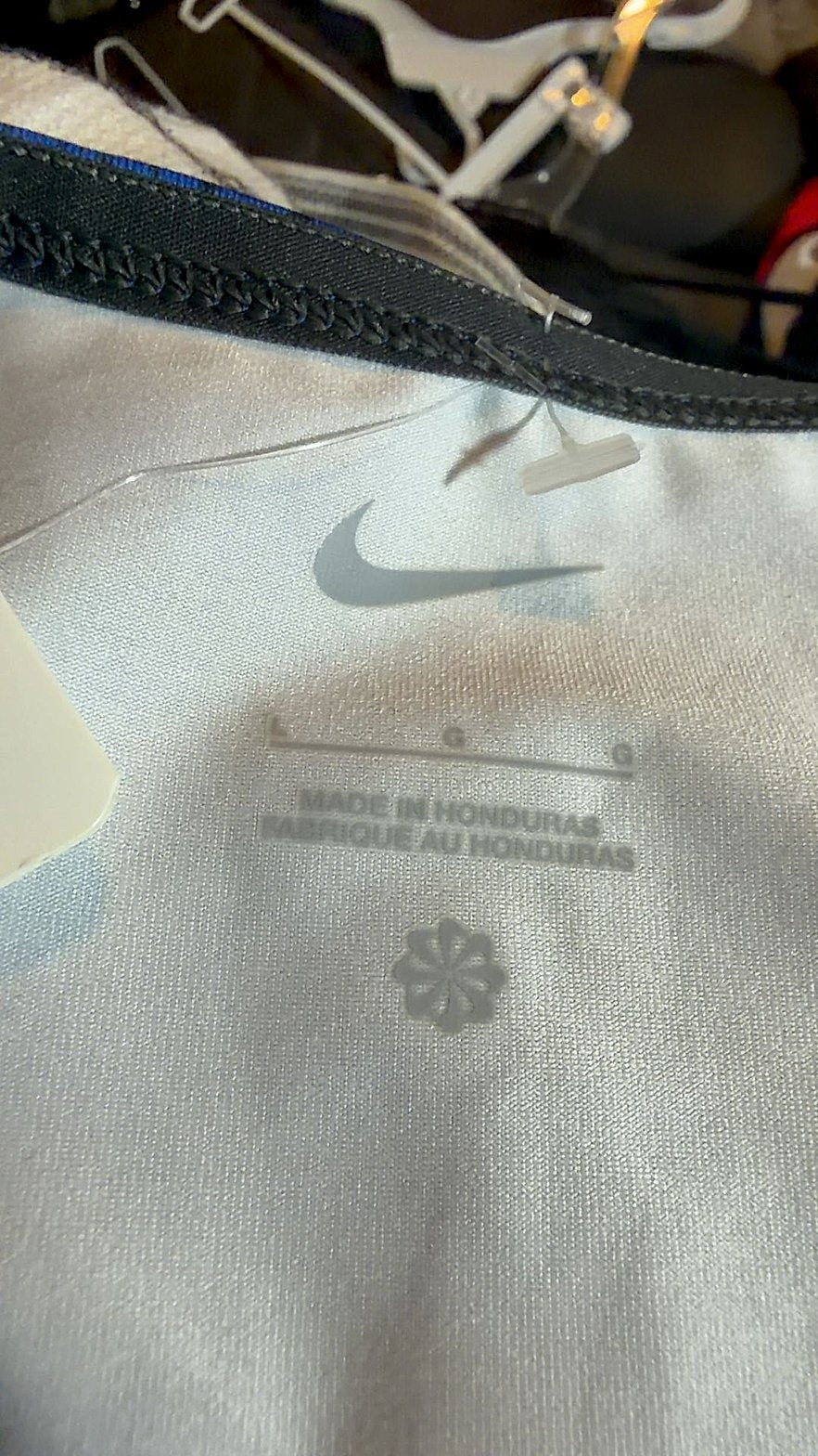Nike Team Running Singlet Tank Top with 'NSU' Logo