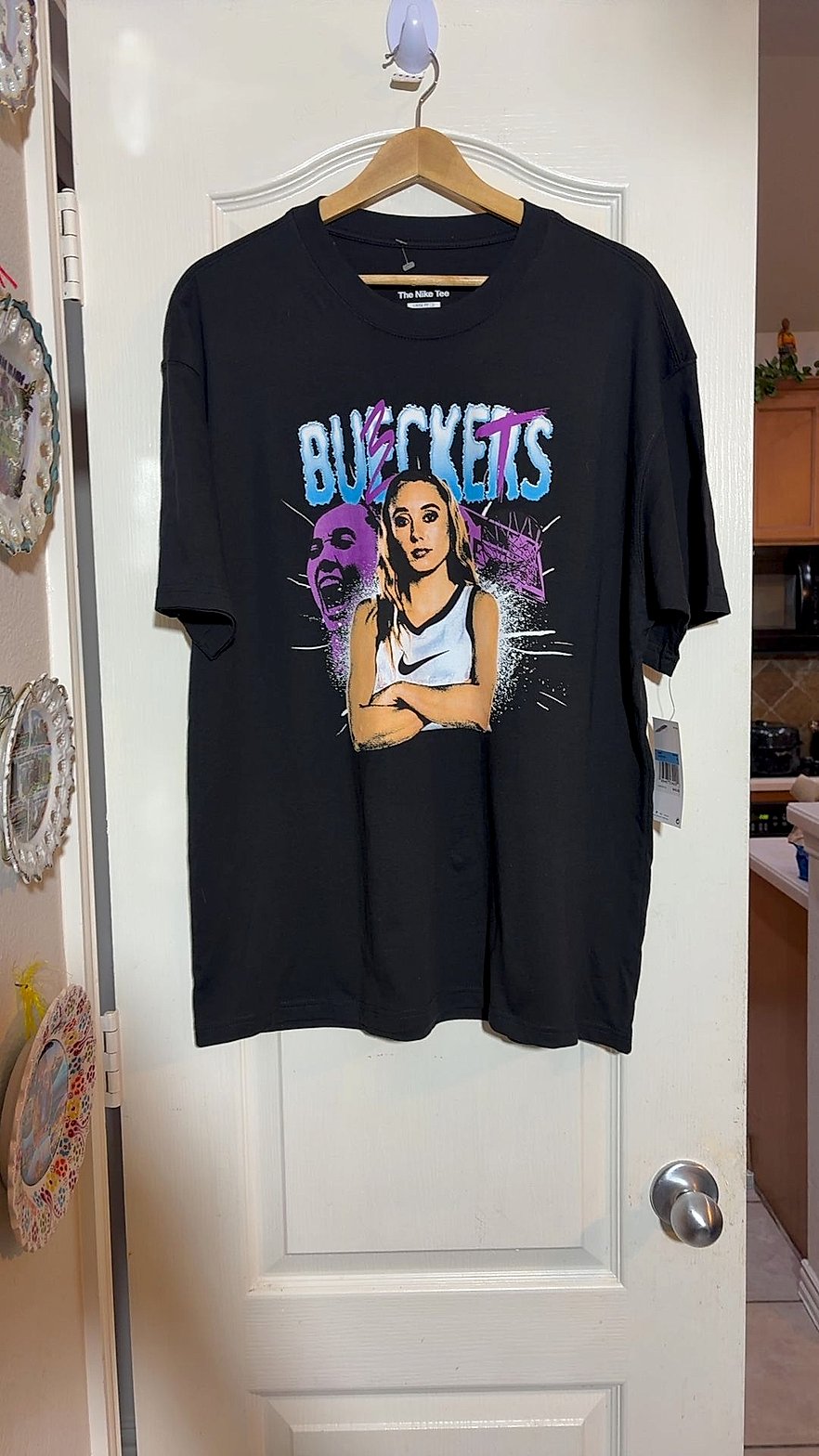 Nike "Buckets" Sabrina Ionescu Graphic Tee, Men's Size M, NWT