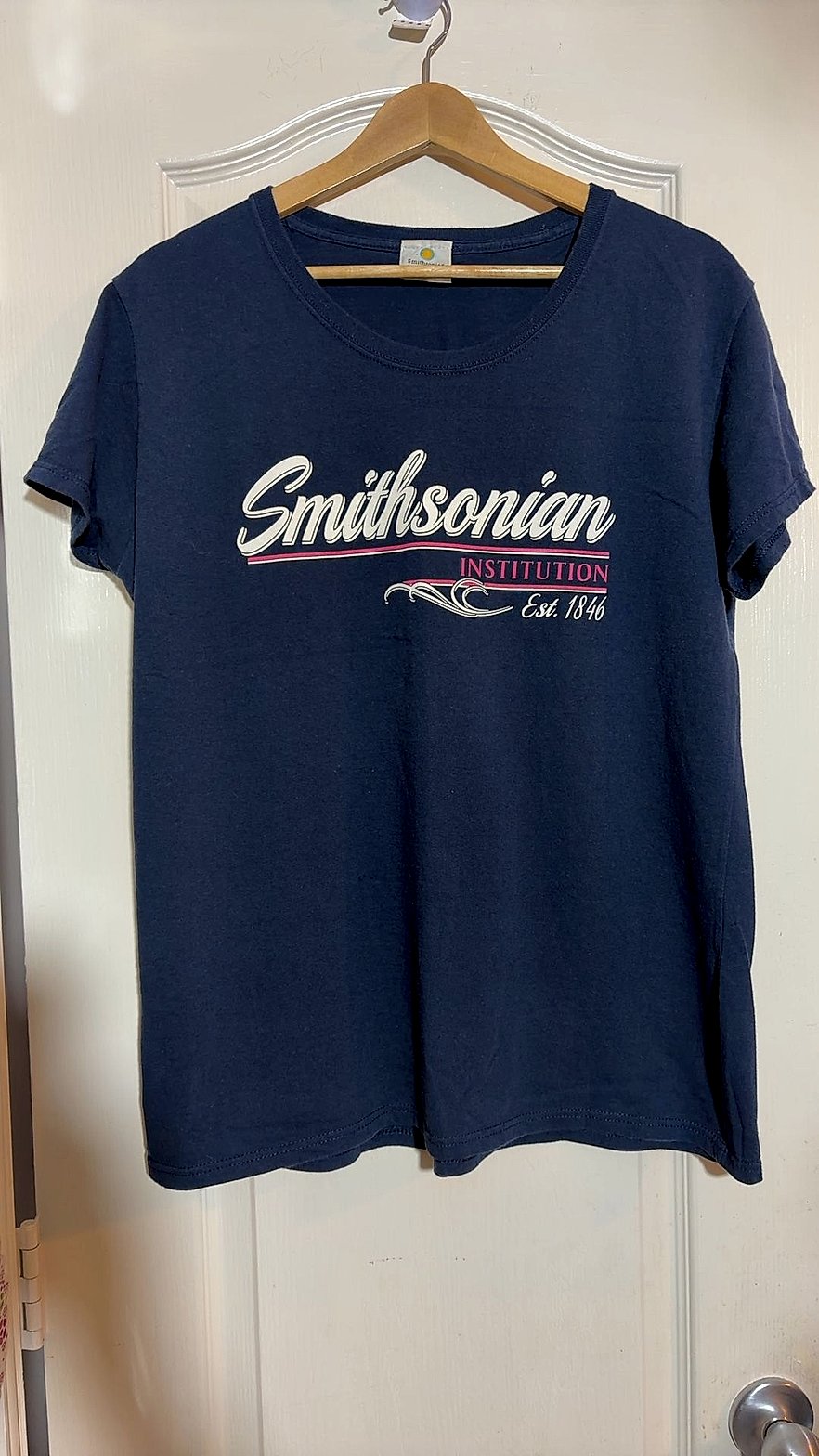 Smithsonian Institution Est. 1846 Navy Blue Graphic T-Shirt