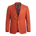 Nautica Men's Red Hopsack Two-Button Sport Coat Blazer Very Good